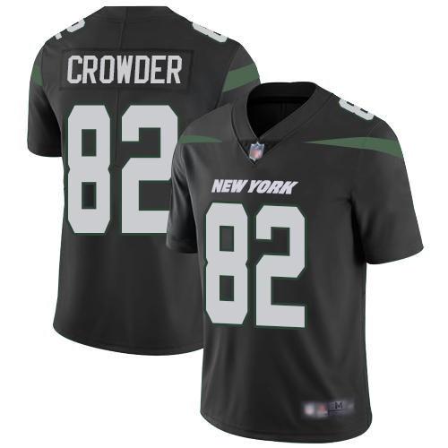 New York Jets Limited Black Men Jamison Crowder Alternate Jersey NFL Football 82 Vapor Untouchable